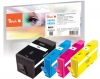 Peach Spar Pack Tintenpatronen kompatibel zu  HP No. 934XL, No. 935XL, C2P23A, C2P24A, C2P25A, C2P26A