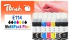 Peach Spar Pack Plus Tintenpatronen, kompatibel zu  Epson No. 114