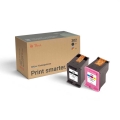 Peach Spar Pack Druckköpfe kompatibel zu  HP No. 302, F6U66AE, F6U65AE