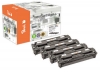 110849 - Peach Spar Pack Tonermodule kompatibel zu No. 125A, CB540A, CB541A, CB542A, CB543A HP