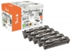 111858 - Peach Spar Pack Plus Tonermodule kompatibel zu No. 305A, CE410A*2, CE411A, CE412A, CE413A HP