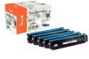112207 - Peach Spar Pack Plus Tonermodule kompatibel zu No. 203A, CF540A*2, CF541A, CF542A, CF543A HP