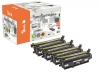 112230 - Peach Spar Pack Tonermodule kompatibel zu No. 654X, CF330X, CF331A, CF332A, CF333A HP