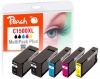 319386 - Peach Spar Pack Plus Tintenpatronen kompatibel zu PGI-1500XL, 9182B004 Canon