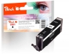319435 - Peach Tintenpatrone foto schwarz kompatibel zu CLI-551BK, 6508B001 Canon
