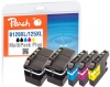 319699 - Peach Spar Pack Plus Tintenpatronen, kompatibel zu LC-129VALBP Brother
