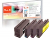 319950 - Peach Spar Pack Tintenpatronen kompatibel zu No. 953, L0S58AE, F6U12AE, F6U13AE, F6U14AE HP