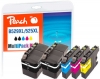 320079 - Peach Spar Pack Plus Tintenpatronen, kompatibel zu LC-529, LC-525XL Brother