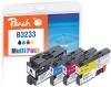320994 - Peach Spar Pack Tintenpatronen kompatibel zu LC-3233VALP Brother