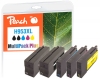 321276 - Peach Spar Pack Plus Tintenpatronen kompatibel zu No. 953XL, L0S70AE*2, F6U16AE, F6U17AE, F6U18AE HP