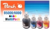 321334 - Peach Spar Pack Tintenpatronen kompatibel zu BT5000, BT6000 Brother