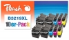 321664 - Peach 10er-Pack Tintenpatronen, XL-Füllung, kompatibel zu LC-3219XL Brother
